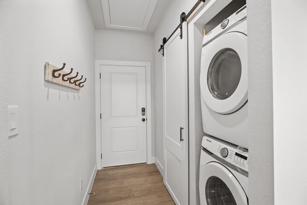 Laundry available in the home.