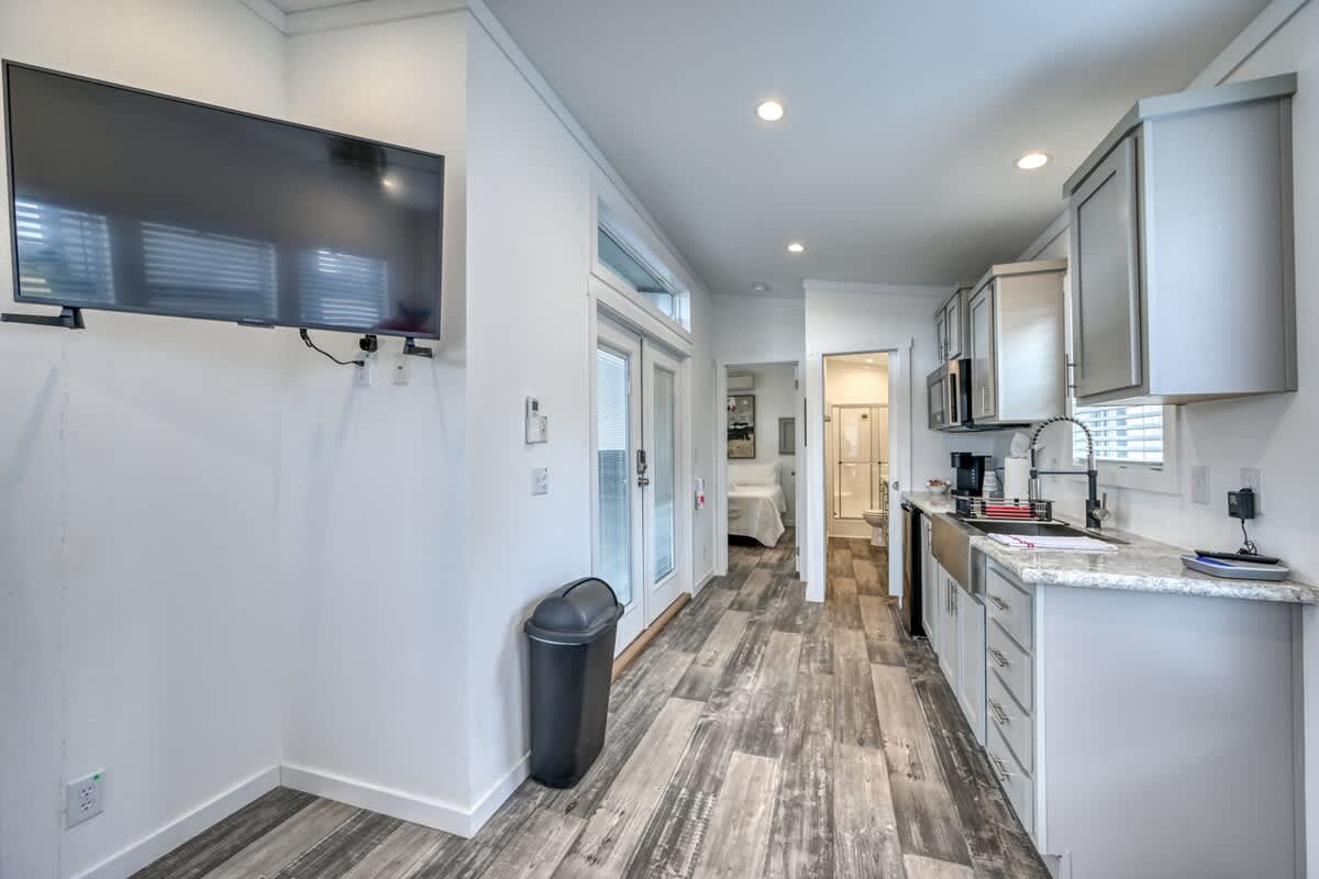 Come stay in this cozy tiny home #13!