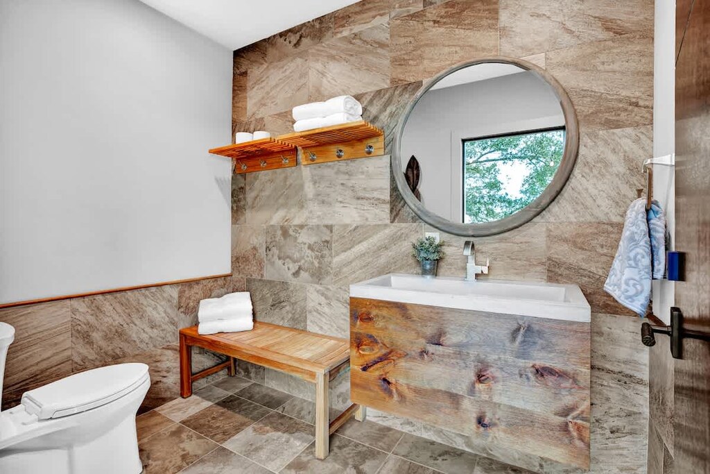 Pool and Hot Tub Half Bathroom