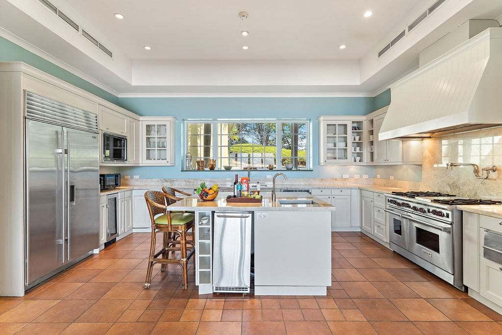 Design delightful dishes and joyful memories in this bright kitchen.

