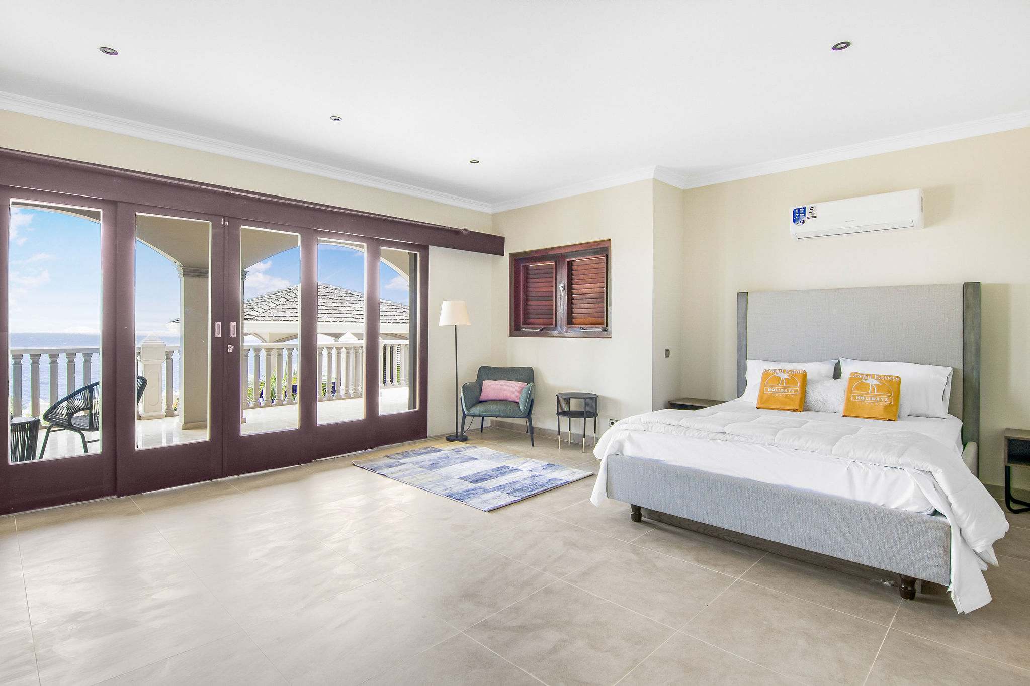 Sunset Sea View Villa with Private Pool & BBQ