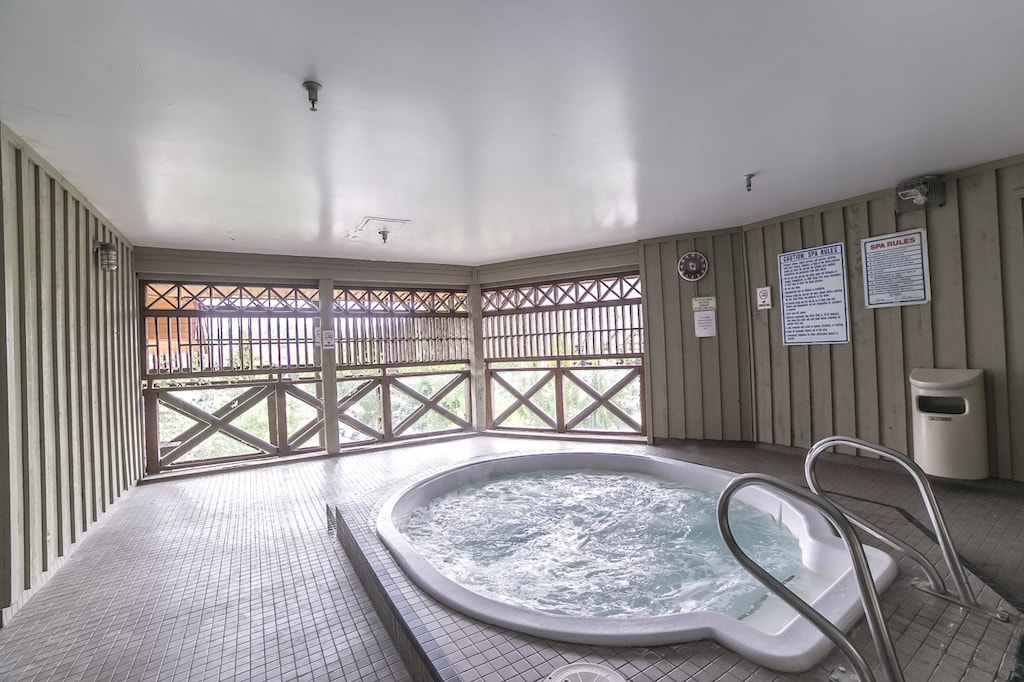 Building's Hot Tub - Enjoy a relaxing dip at the end of a long ski day or bike ride!