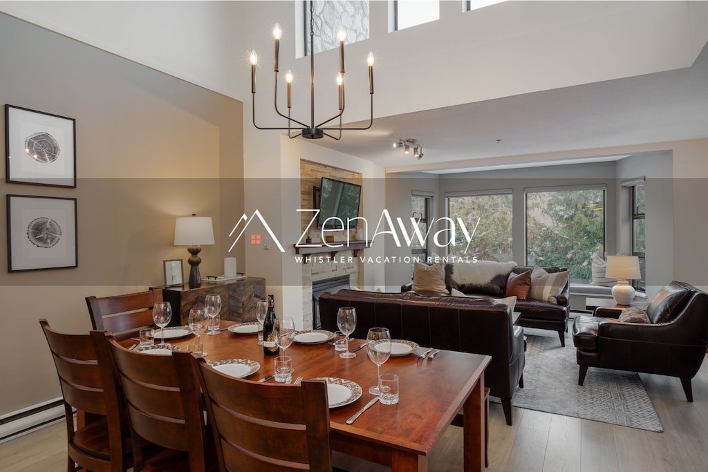 Come enjoy this stunning, professionally decorated top floor, three bedroom and two bathroom home sleeping up to seven guests.