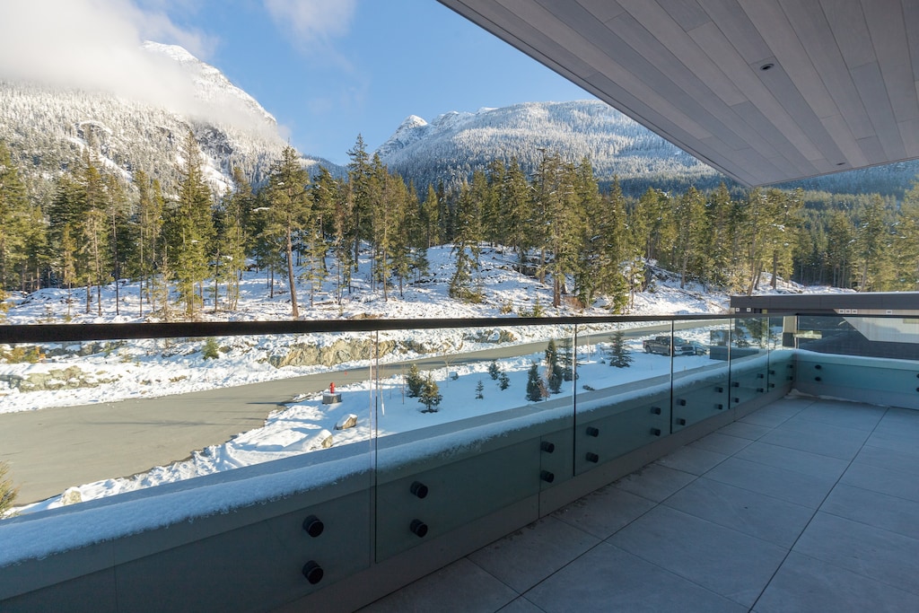 Private Undercover Patio with stunning views. BBQ and outdoor furniture coming this summer 2025.