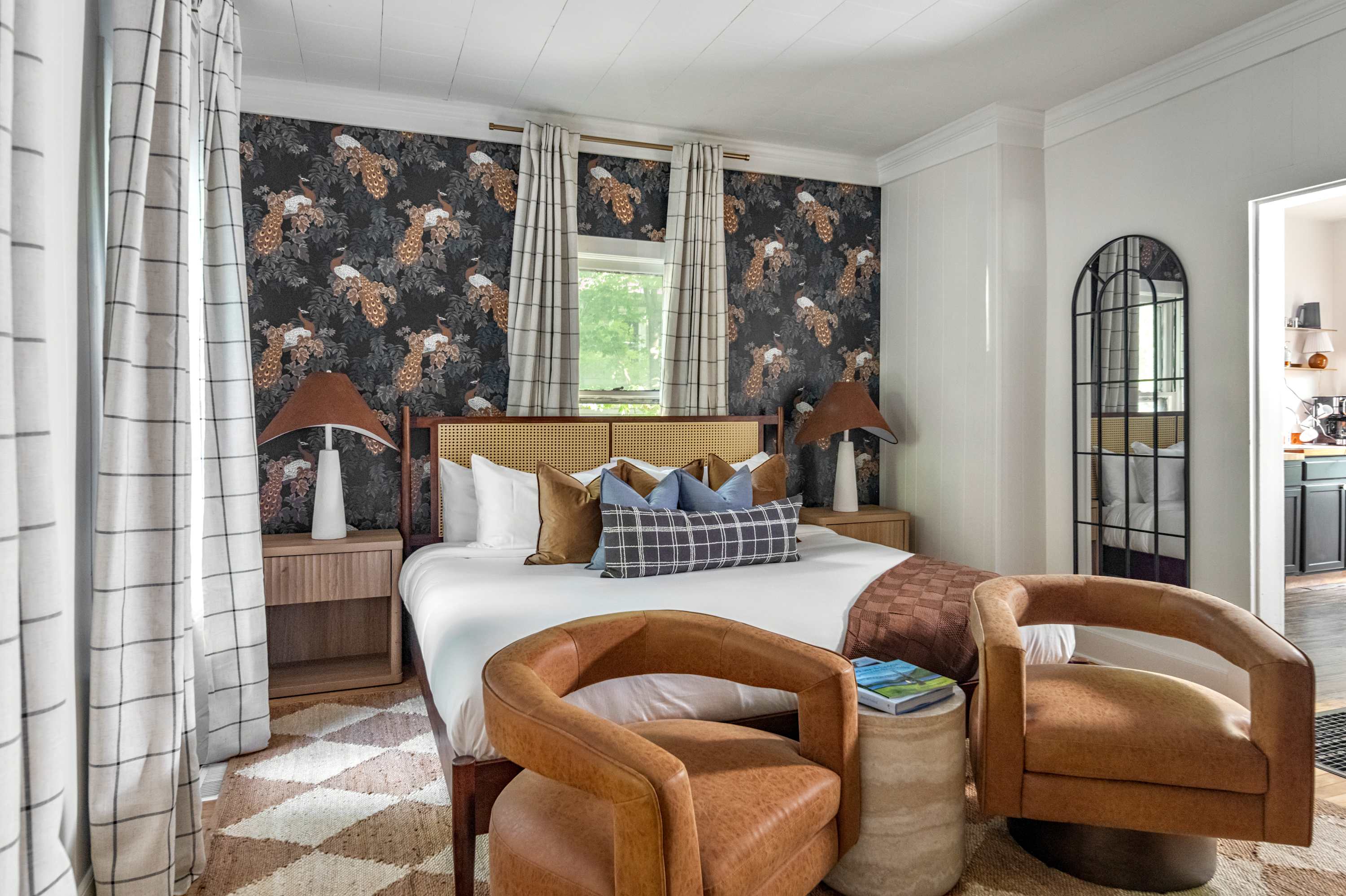 Bedroom 1: King - Warning: May cause extreme oversleeping. This bed is so comfortable, you might forget your alarm.