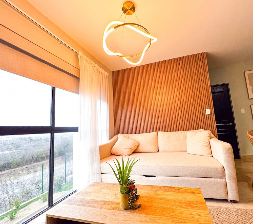 Sala con Mucha Luz Natural