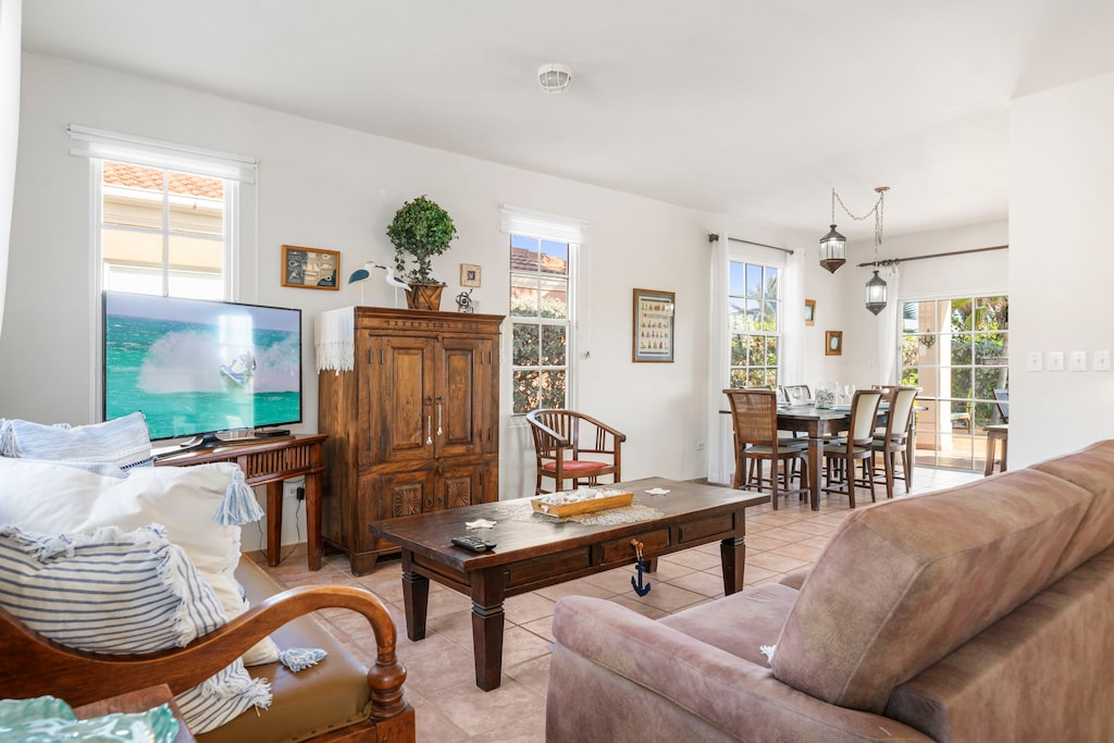 Living room where comfort meets cozy