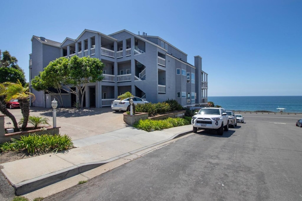 Beachfront property with secure garage parking and elevator for accessibility