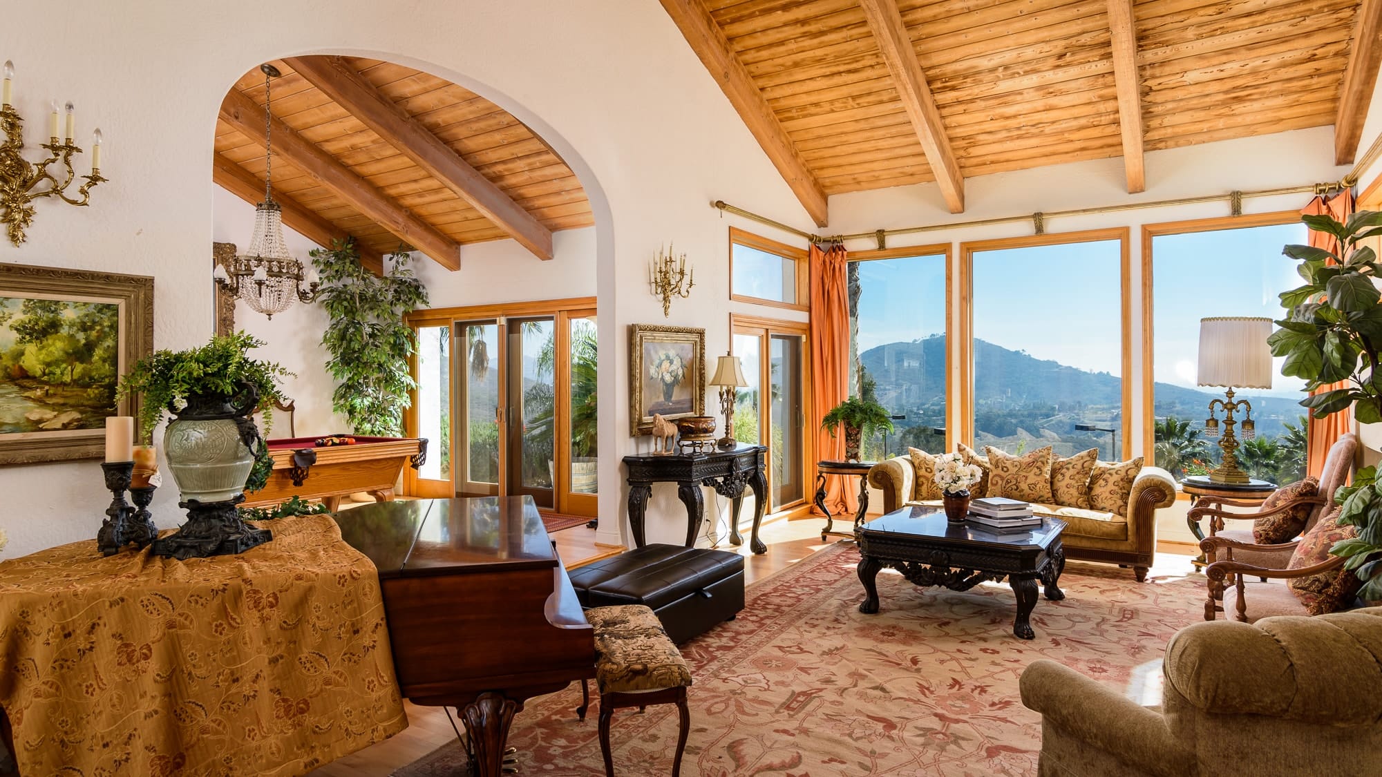 Relax in style while enjoying the warmth of the sun and stunning hillside views. Relax in style while enjoying the warmth of the sun and stunning hillside views.