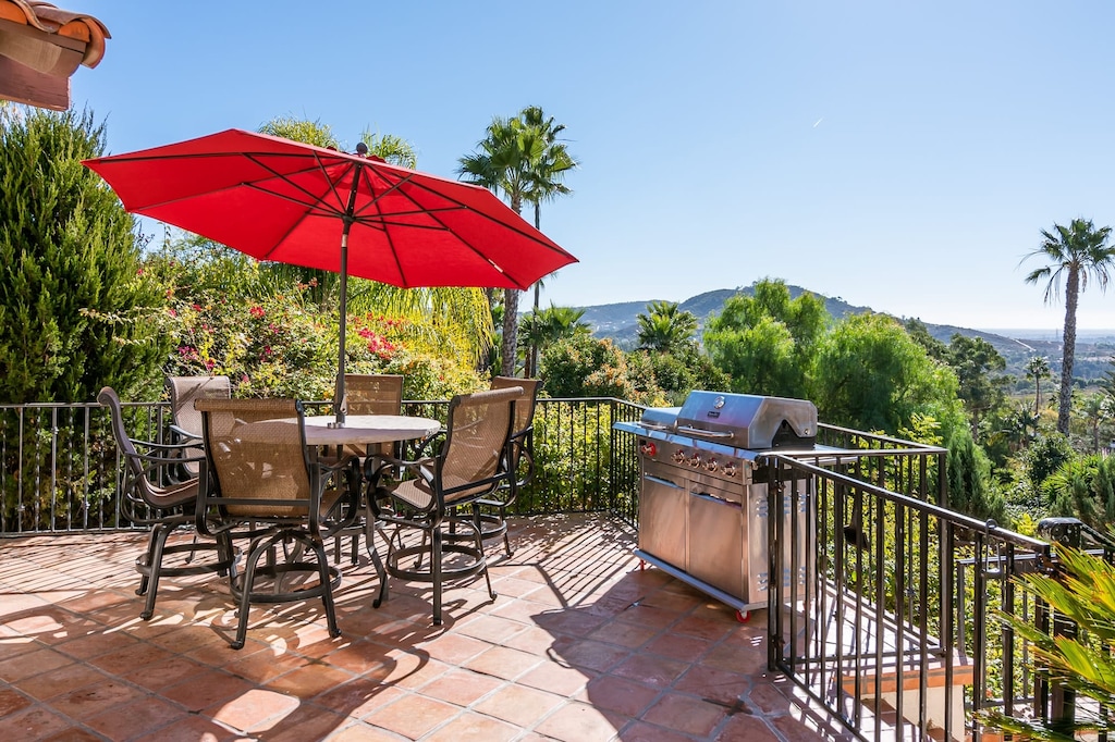 Fire up the grill or dine al fresco.
