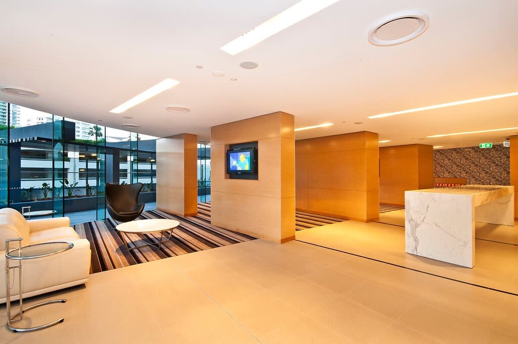 Communal residents lounge located on level 3, open between 7am and 10pm. 