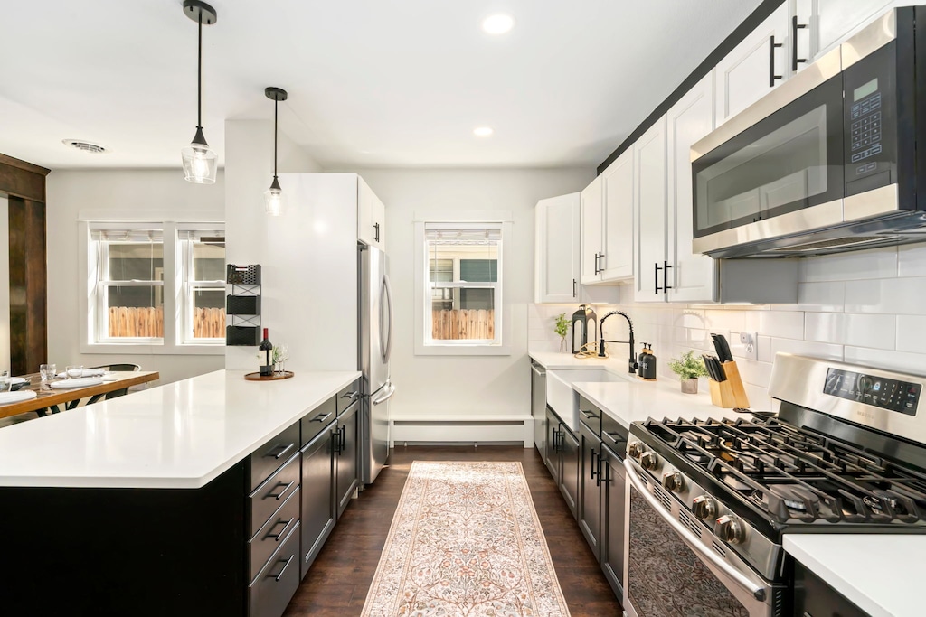 Chef's Kitchen with Stainless Steel Appliances | Everything you need for a comfortable stay!