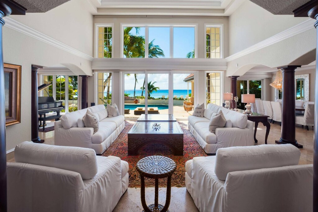 This oceanfront masterpiece makes the perfect island getaway.