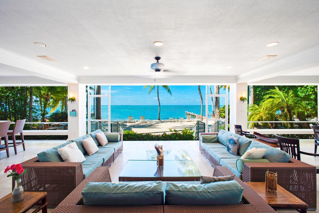 Welcome to Cos Kai! With a 1,000 sq. ft. veranda, you can live indoors while feeling like you're right on the beach.