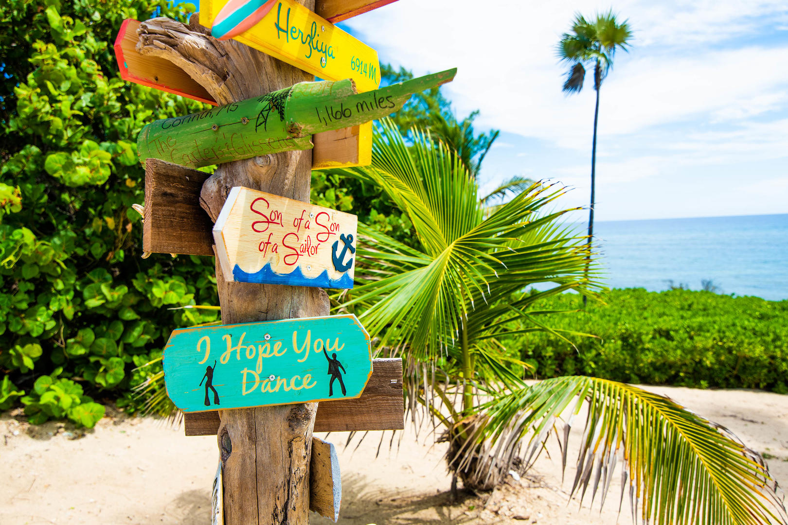 Dancing on the beach is highly encouraged.