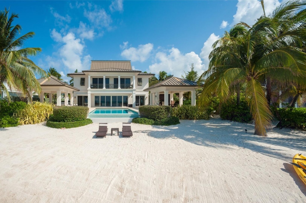 Sun Salutations barefoot beachfront is your slice of heaven.