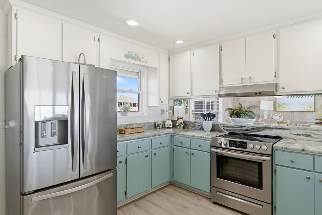 Stainless steel appliances