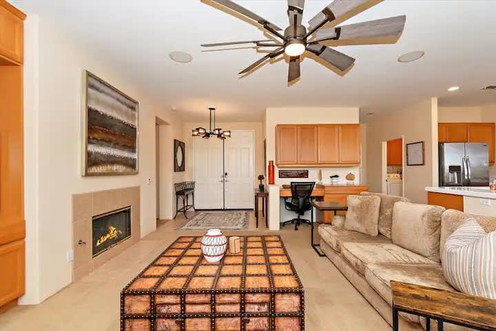 Spacious living area