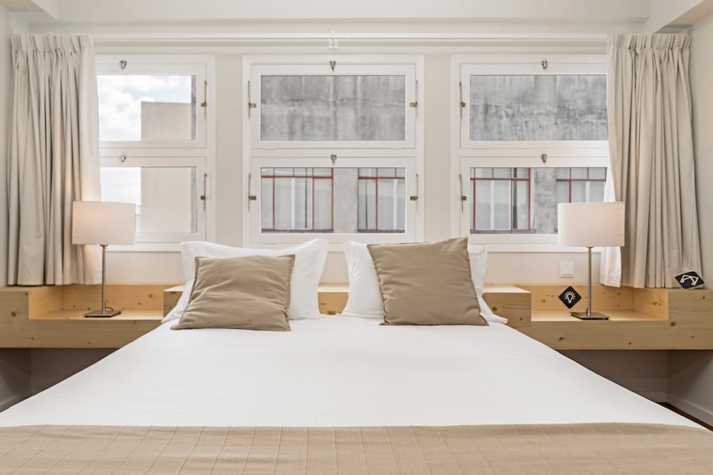 Bedroom with double bed