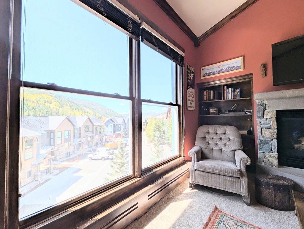 Mountain views right from the couch