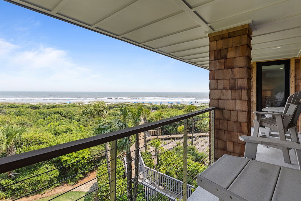 View from Oceanfront Balcony