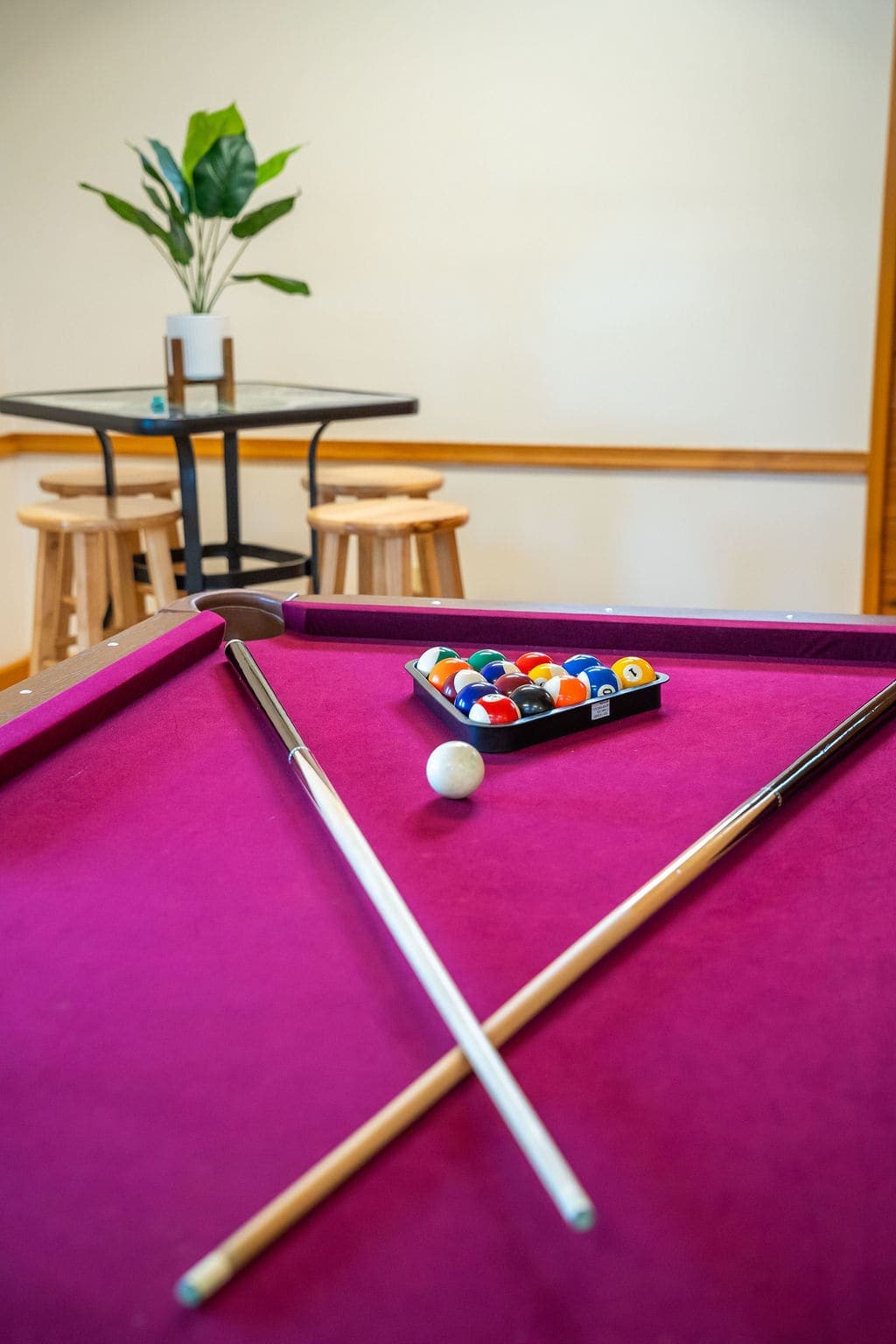 Lower Level – Challenge friends to a friendly game in the game room.