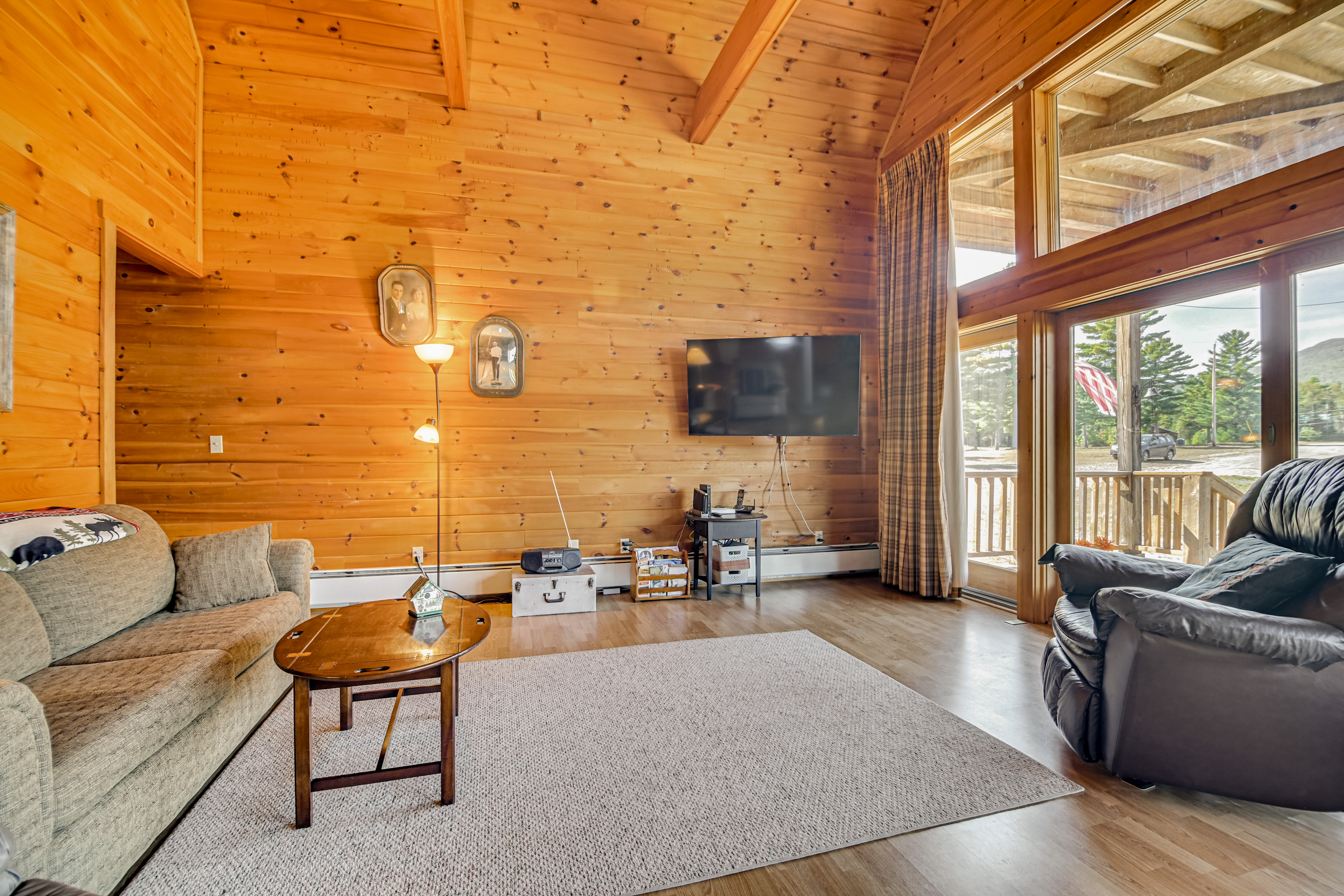 Mountain-View Deck! Cabin By Mt Abraham Skiing