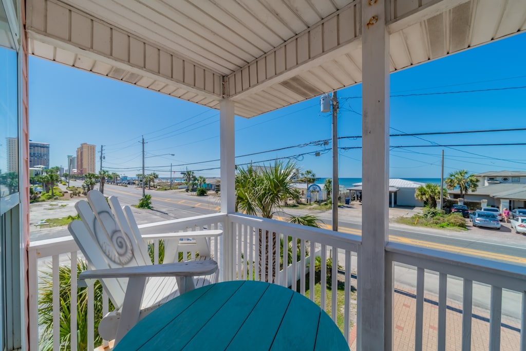 Second floor balcony