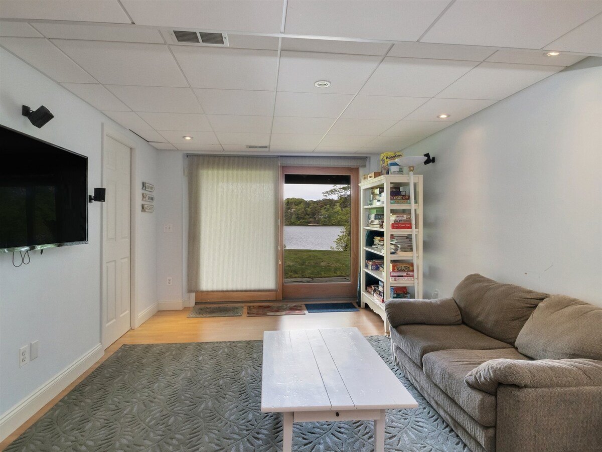 Lower Level Walkout to Yard & Crystal Lake Lower Level Walkout to Yard & Crystal Lake