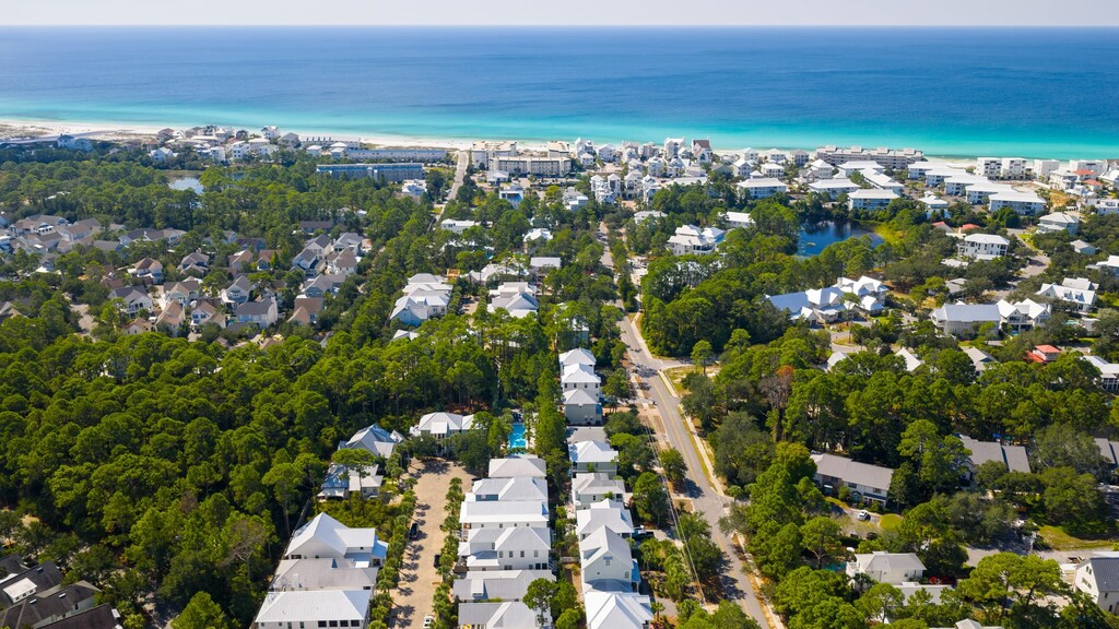 Bird's eye view of your coastal neighborhood.