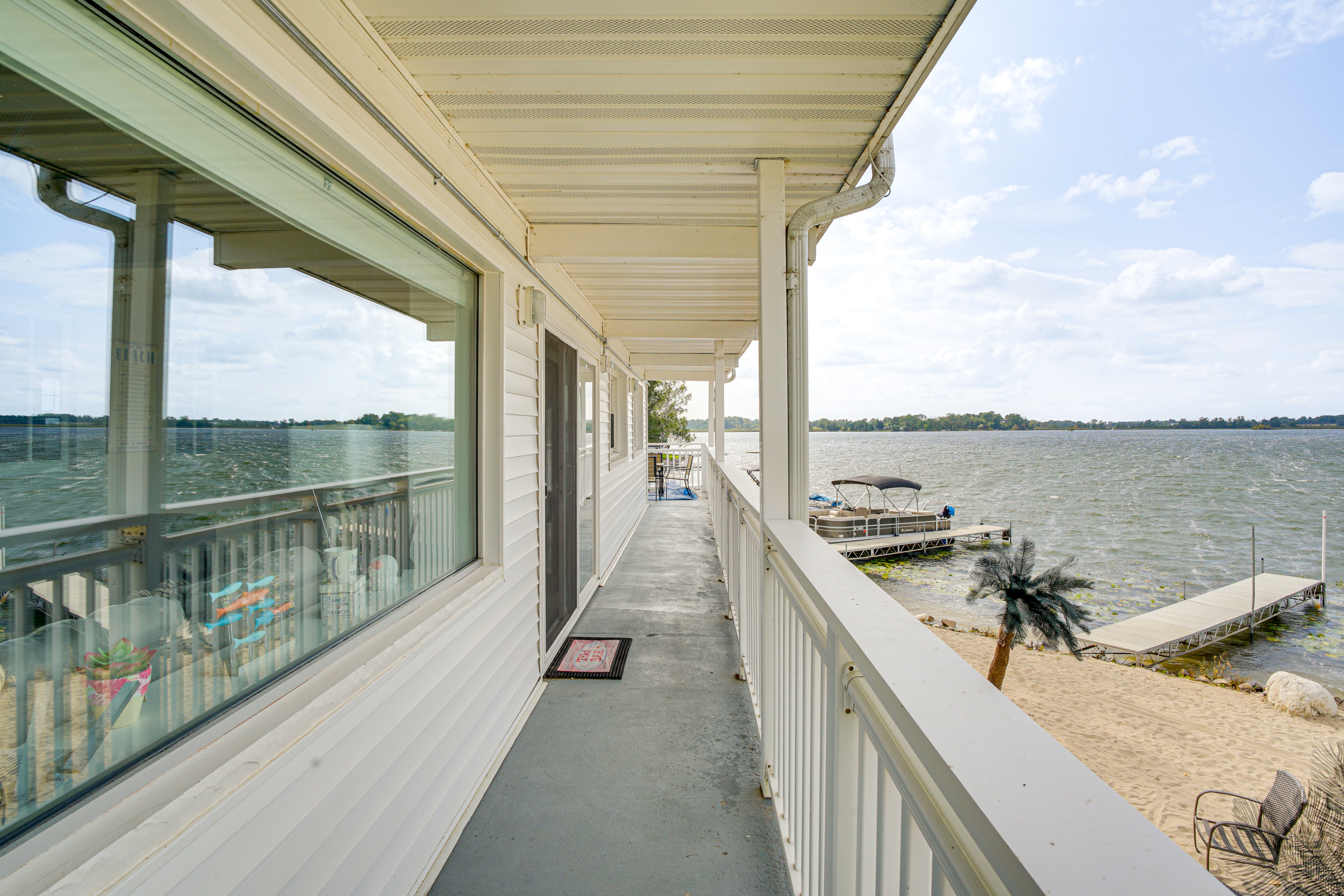 Lakefront Condo w/ Beach Access in Campbellsport!
