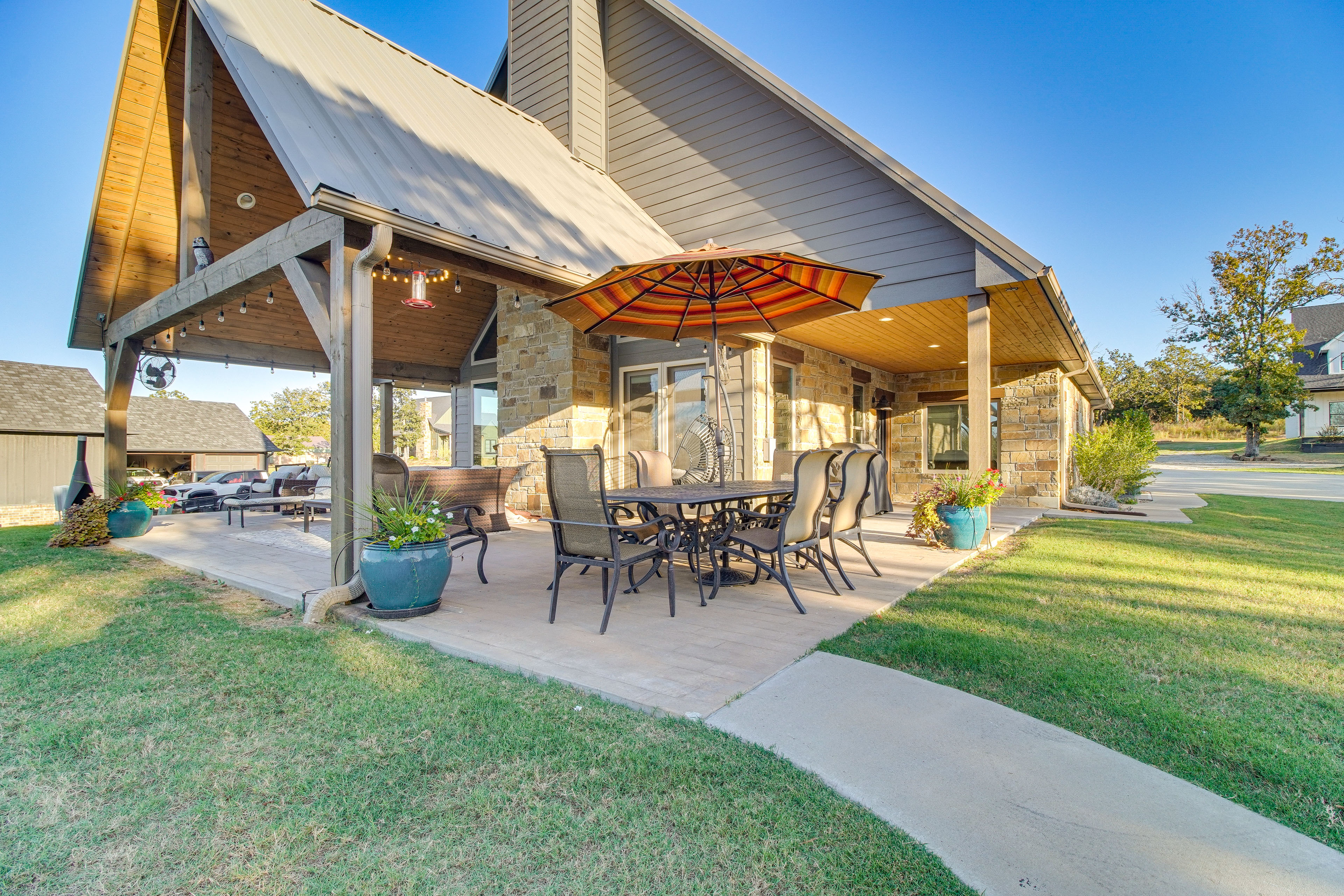 Upscale A-Frame Escape w/ Lake Access in Quinton!