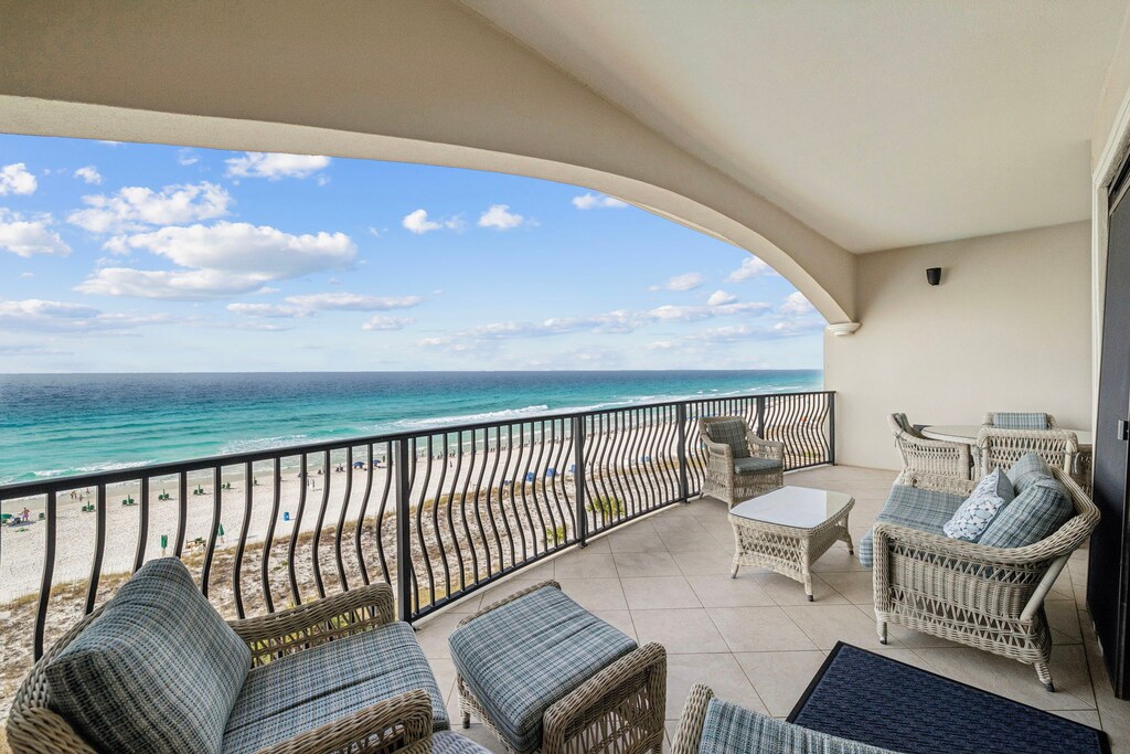 Your private beachfront balcony offers stunning ocean views with comfortable seating to savor morning coffee and evening sunsets.