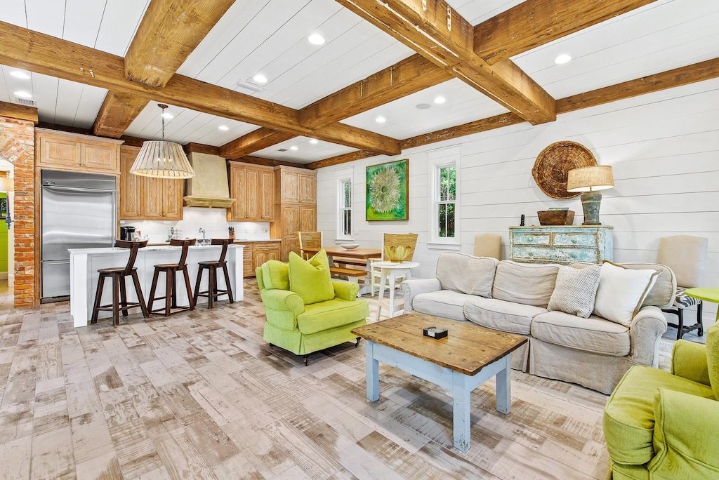 First Floor: Living Area