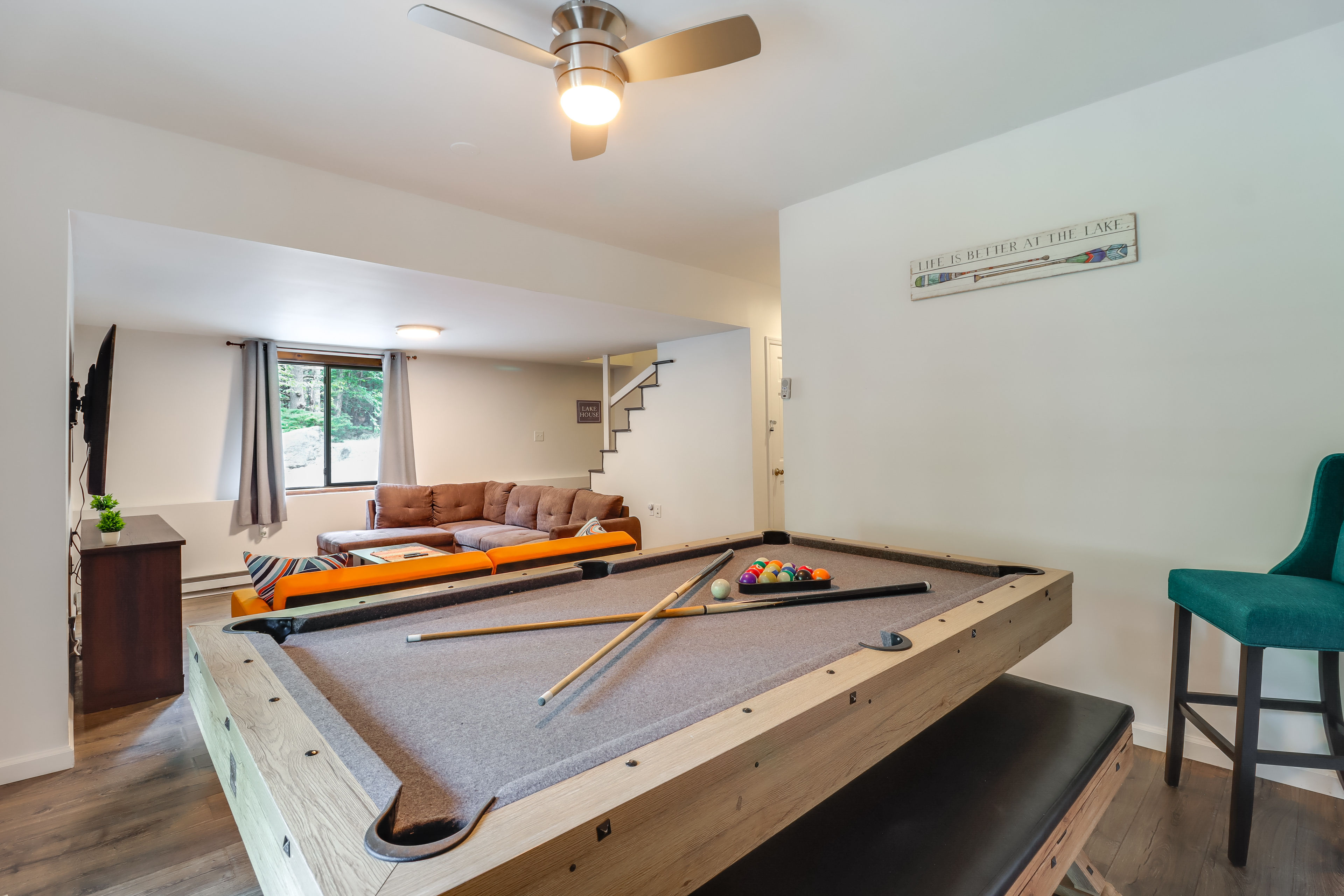 1 Mi to Lake, Golf & Ski Access: The Hideout Home!