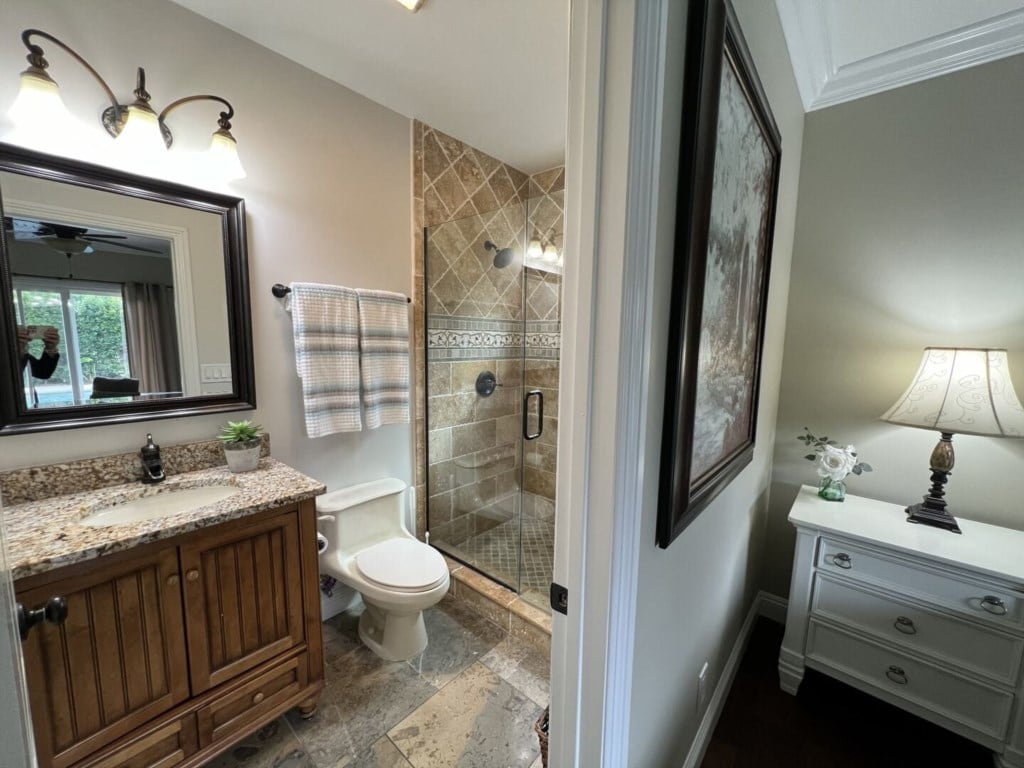 Cal-King Master Bedroom 1 En-suite
En-suite features a shower