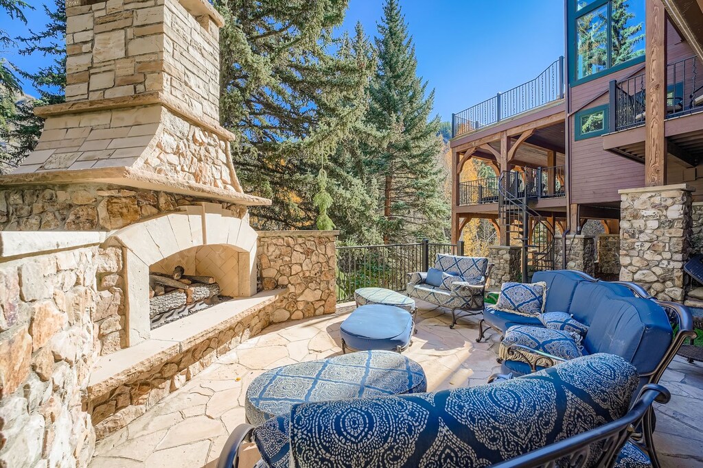 Patio off of the lower level Family Room