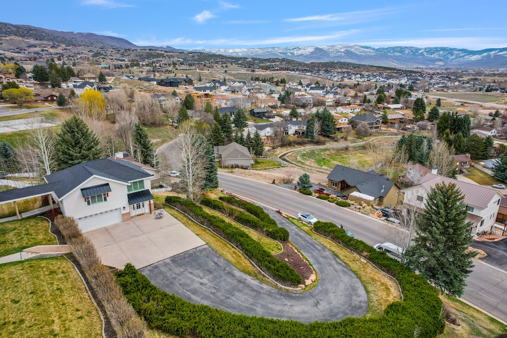The Cottage is perched atop a hill overlooking the Heber Valley with expansive Views