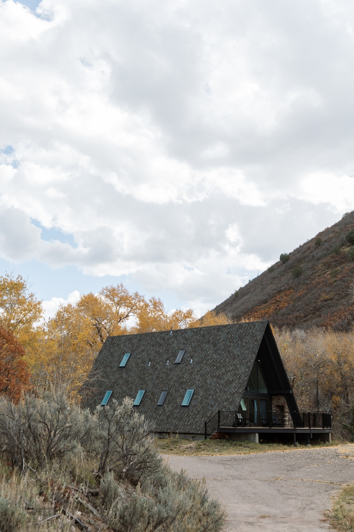 A-Frame Haus Heber, views, romantic, firepit, cute