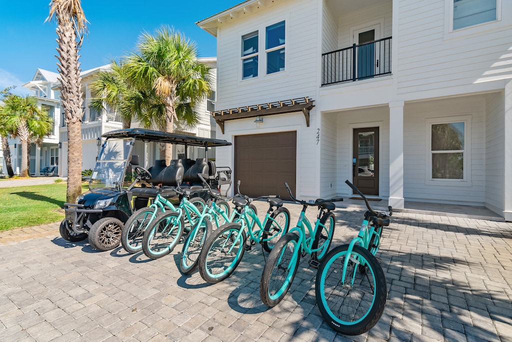 Bikes plus Golf Cart