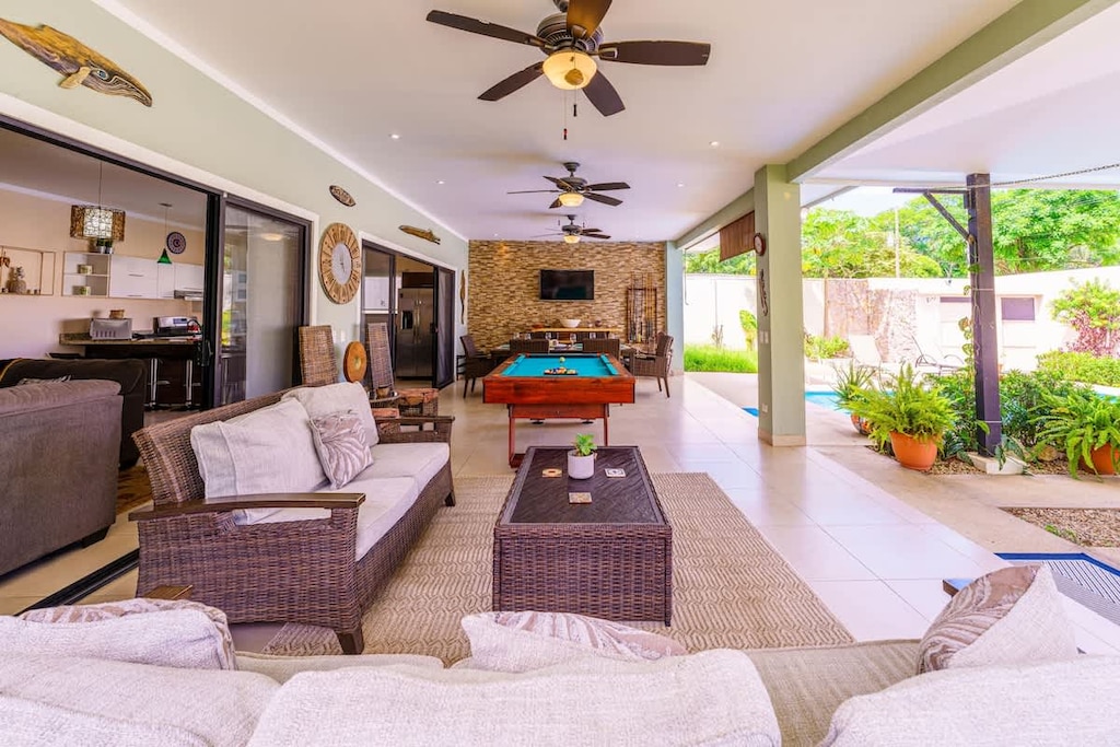 Spacious terrace