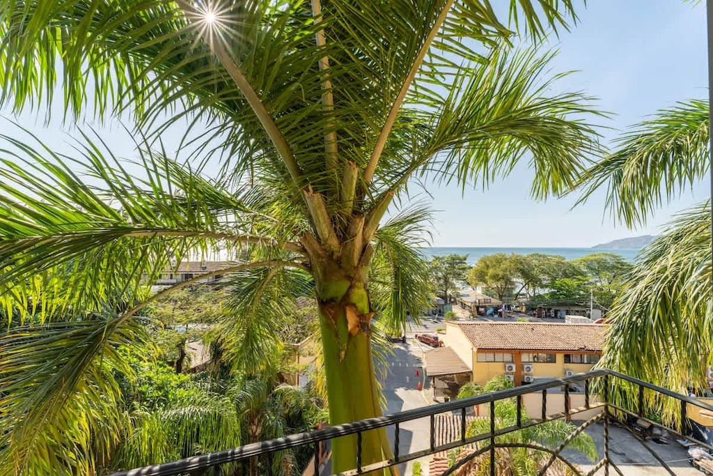 Enjoy the ocean view from the balcony