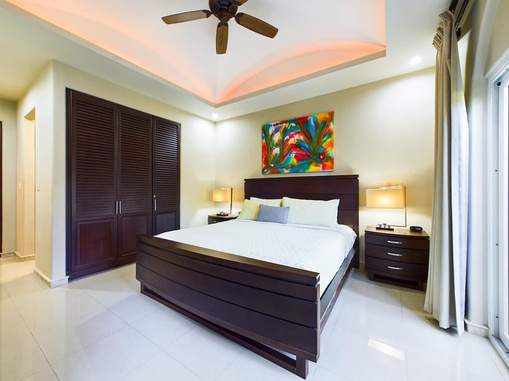 Master bedroom with spacious closet