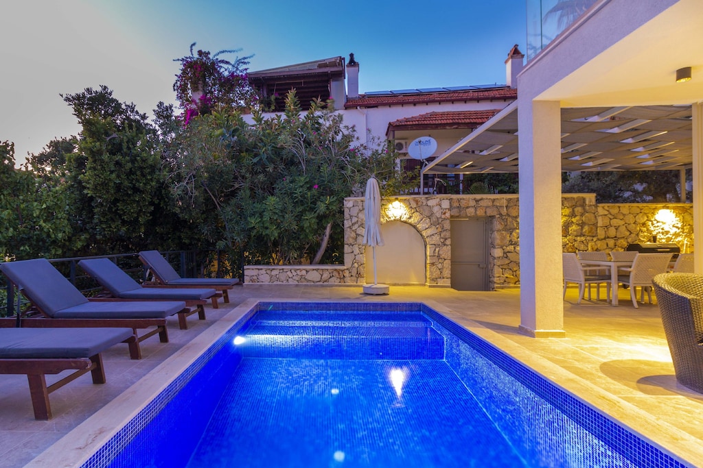 Enjoy effortless flow from villa to sunny pool terrace