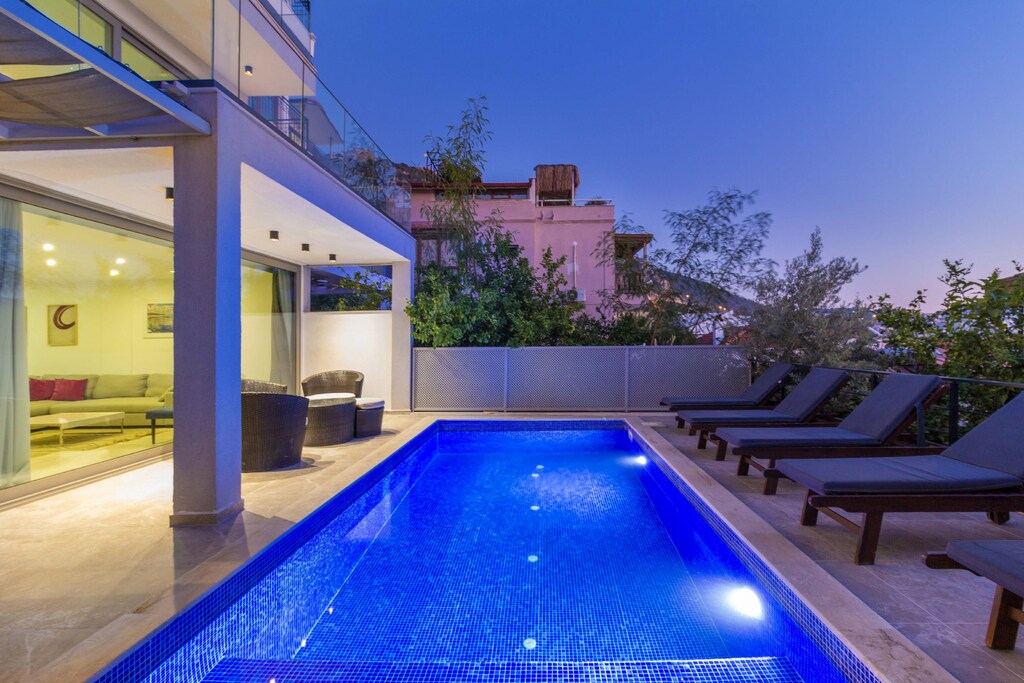 Villa with pool terrace designed for outdoor living