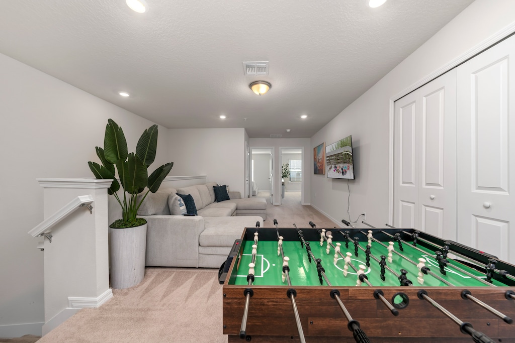 In need of more entertainment? Have fun with an exciting foosball match!