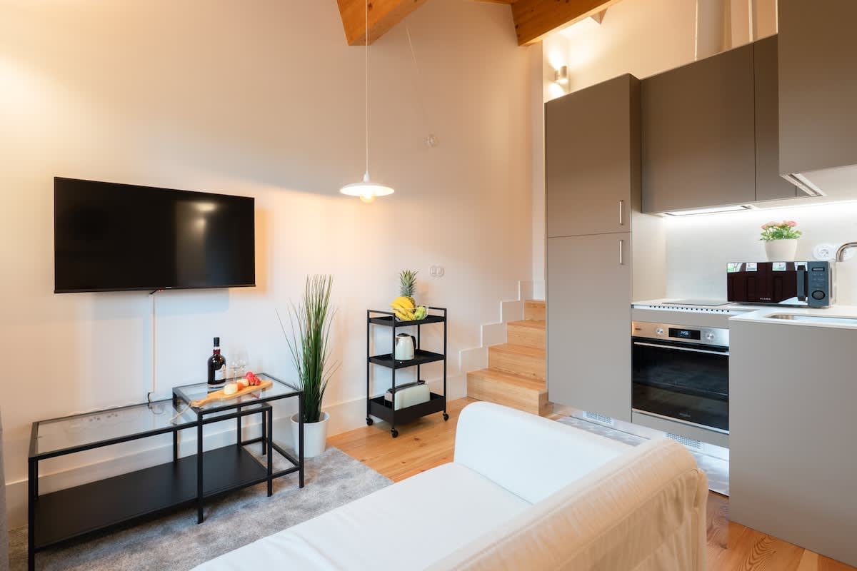 Lovely Flat w/ Mezzanine by HostWise