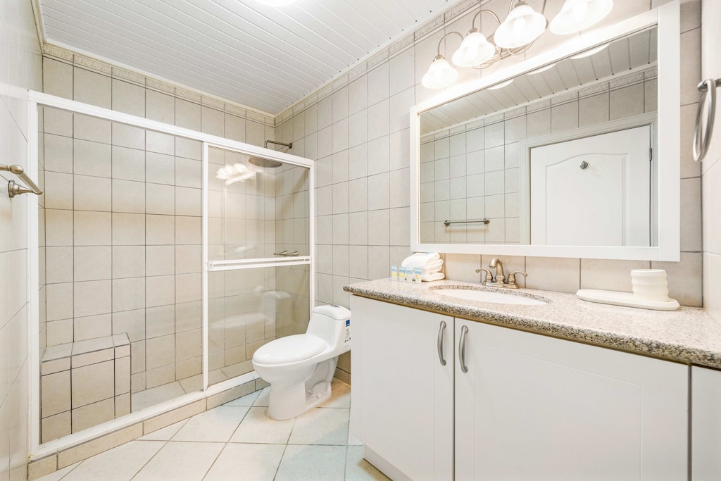 Bathroom 3 with a walk in shower