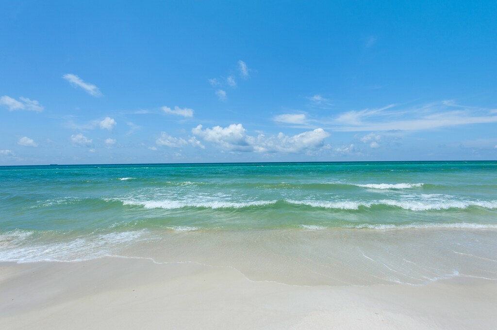 This Lovely Beach is just steps away