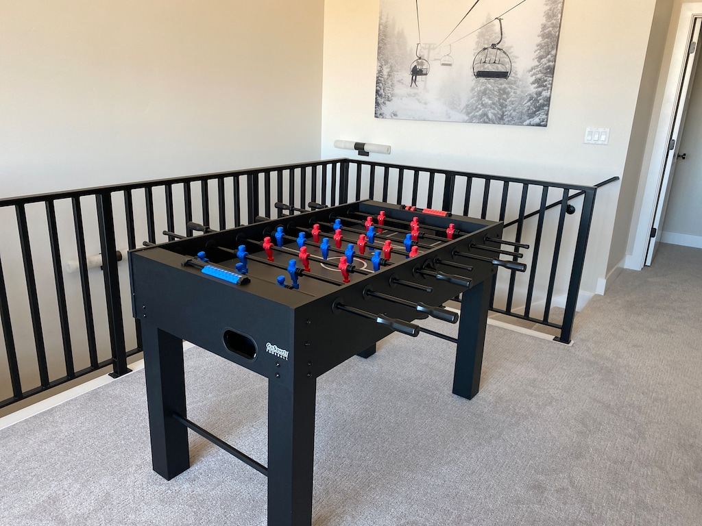 Foosball table added